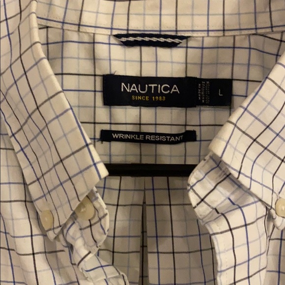 Nautica patterned button down - Picture 2 of 3